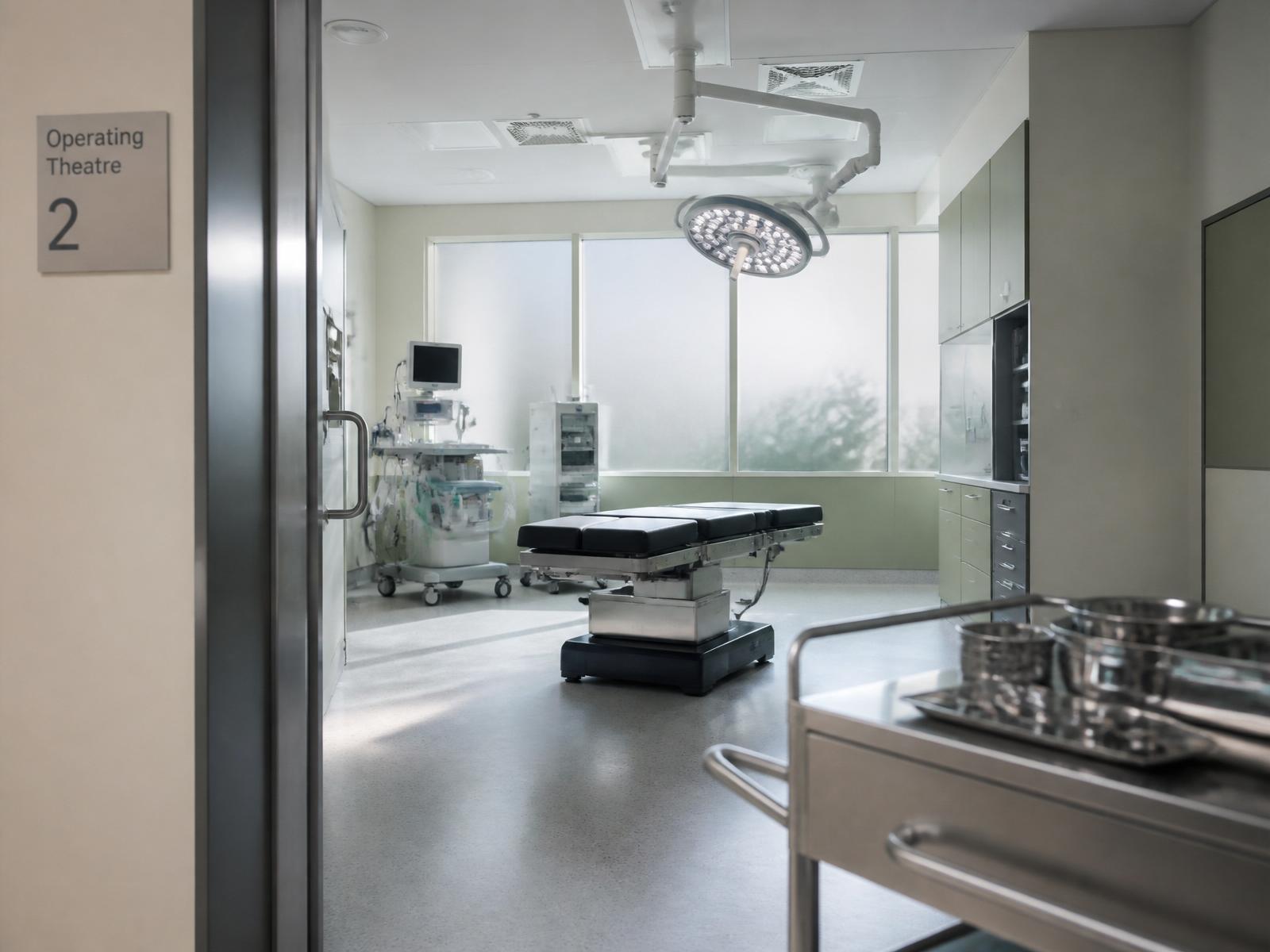 Operating theatre where Dr Nadine Broeze operates